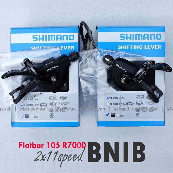 ORIGINAL SHIMANO shifter 105 Flatbar 2x11speed shifter R7000 2x11speed shifter Flatbar 105 2x11speed