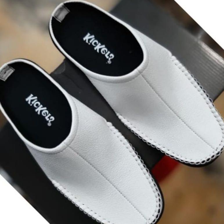 Eksklusif Sepatu Slop Pria//Sepatu Slop Rajut //Sepatu Slop Formal //Merk Kickers"Sepatu Slop Habib 