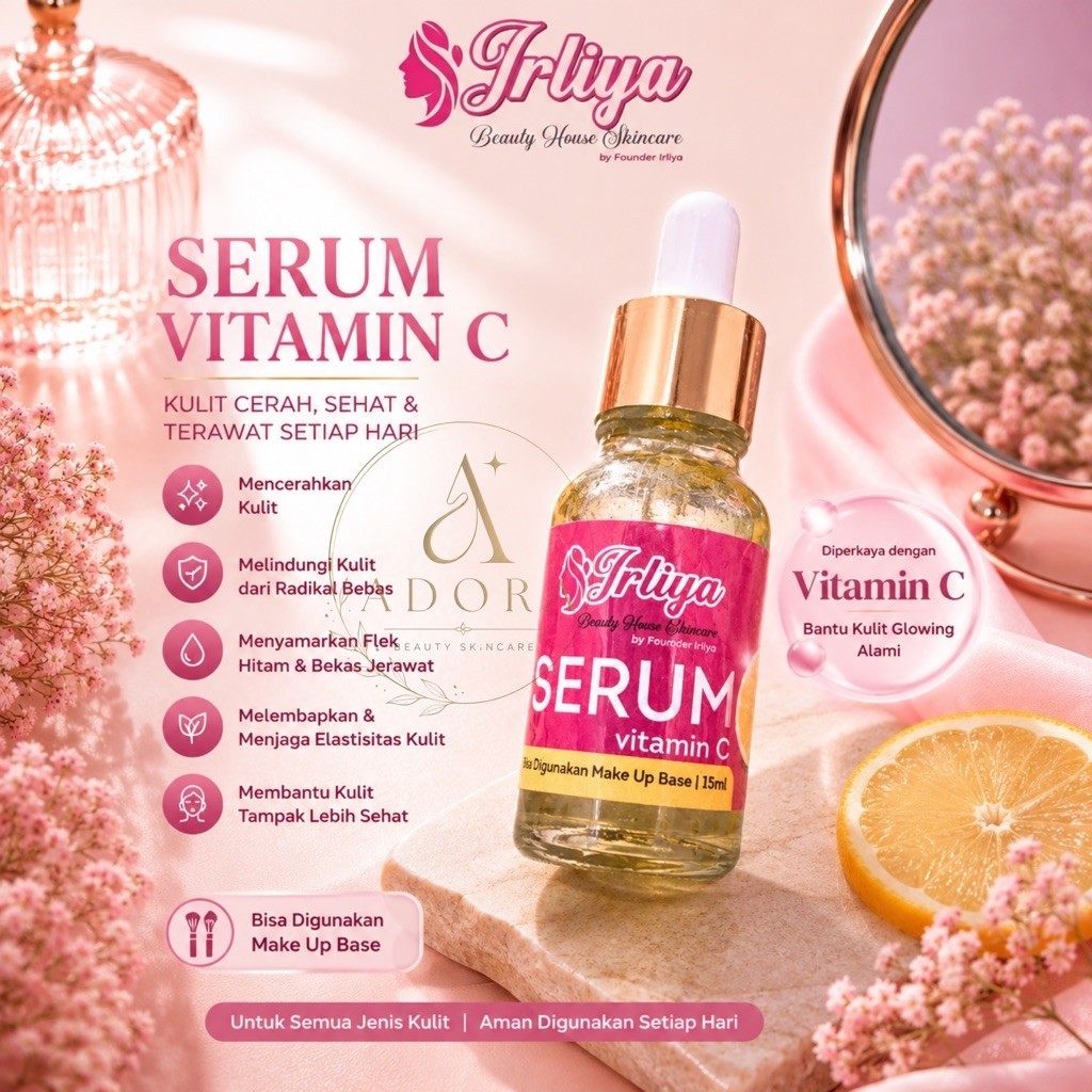 [IRLIYA BEAUTY SKINCARE] Serum Vitamin C - ORIGINAL PRODUK - Irliya Skincare