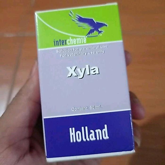 xyla asli original 50ml obat hewan