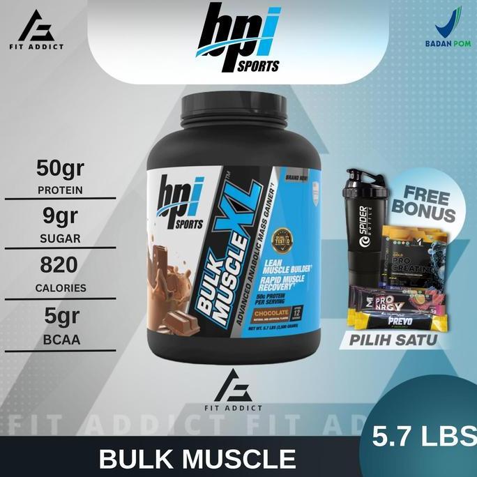 Dietaja- Bpi Sports Bulk Muscle Xl Gainer 15 Lbs Lb 15Lbs 15Lb Bulkmuscle Sport