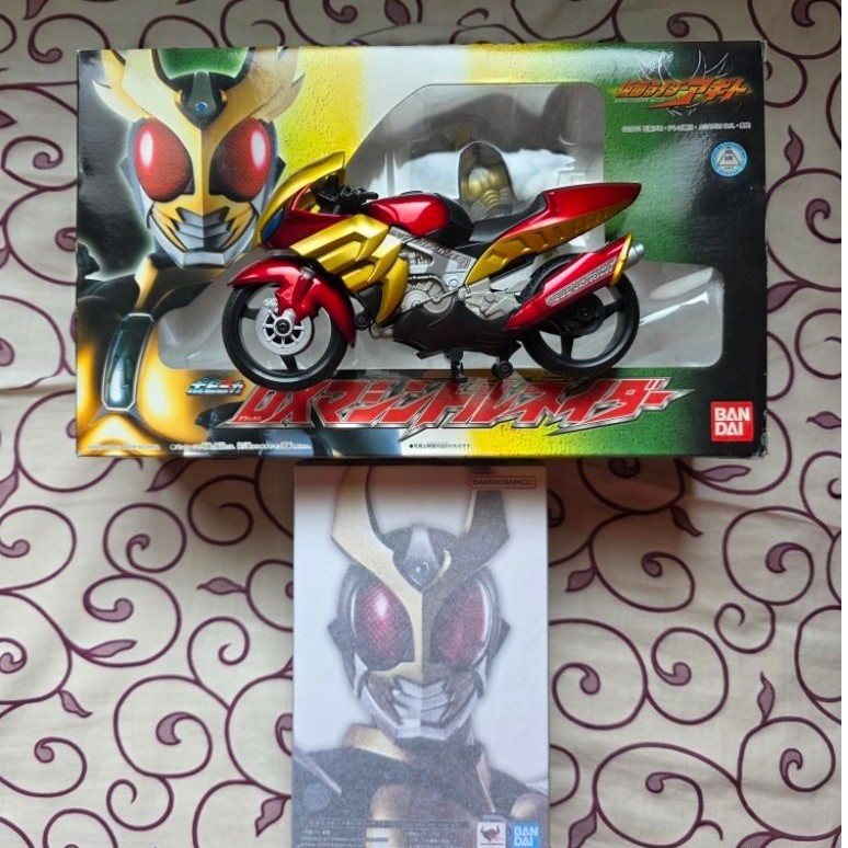 Set SHF SS Kamen Rider Agito 25th Anniv Version & DX Machine Tornador