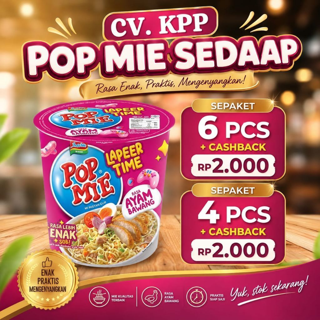 Pop Mie 75gr sepaket