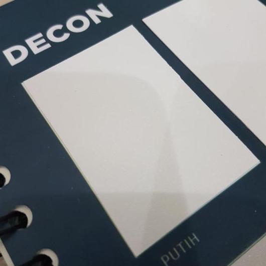 Studio12- Decosheet Putih Decosit Tacon Pelapis Furniture Background Foto Produk
