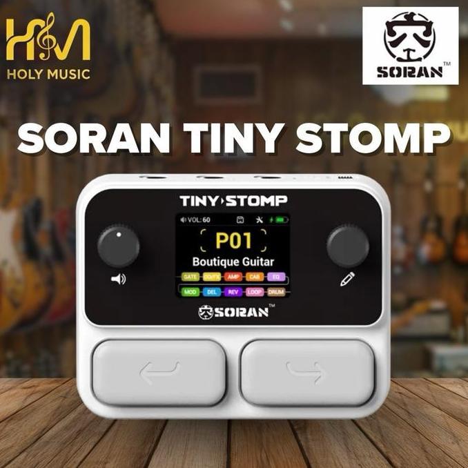 Cebina_putra - SORAN TINY STOMP TINY-STOMP TINYSTOMP POCKET AMP MINI MULTI EFFECT PROCESSOR