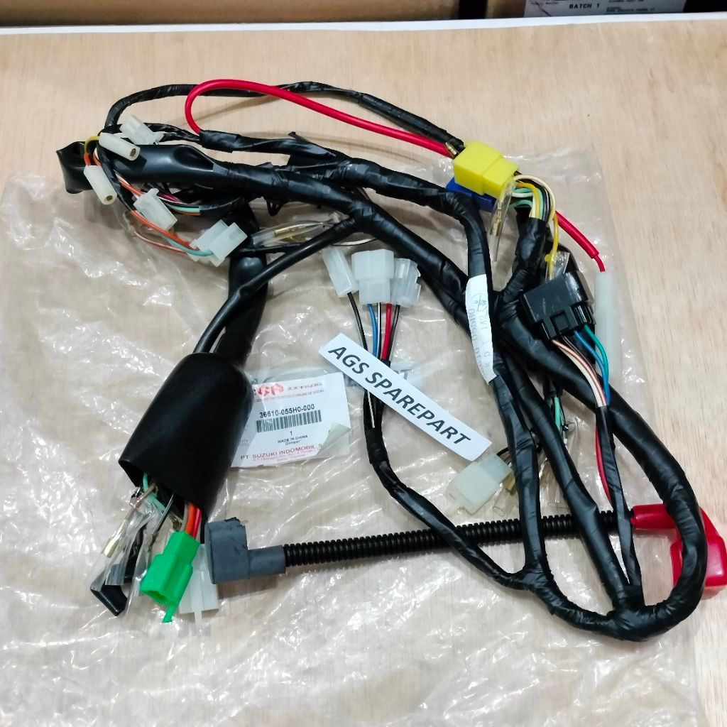 36610-055H0 kabel body bodi suzuki thunder 125 sudah ada selahan 2006-2007 ori sgp