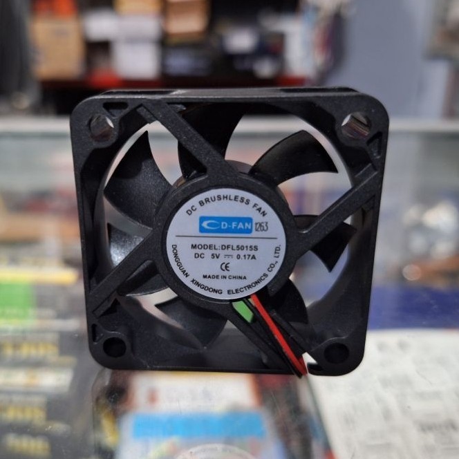 KIPAS COOLING FAN HIGH SPEED DC BRUSHLESS FAN 5X5CM DC5V XD FAN