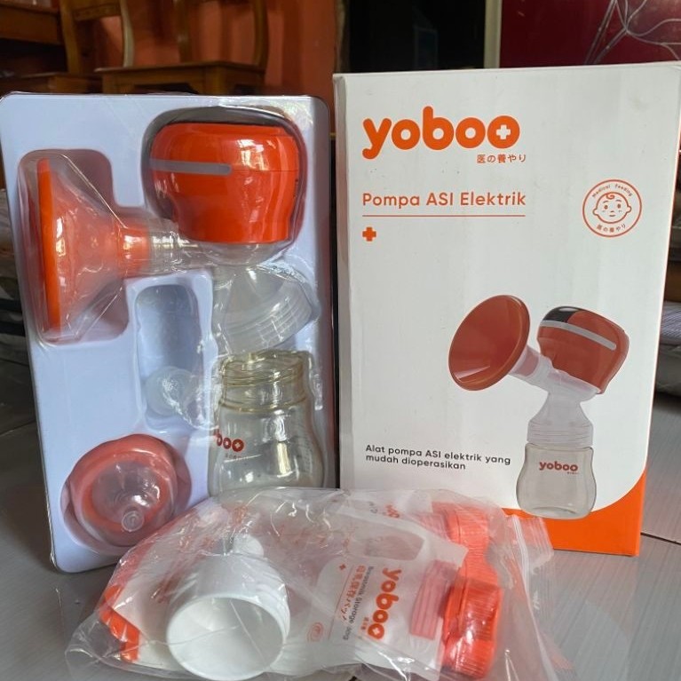 [Preloved] Pompa ASI Elektrik Yoboo Single Breast Pump Lengkap Dus