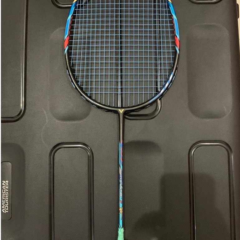 Raket badminton Victor Thruster F Claw 5u g6 Rare Langka second mulus