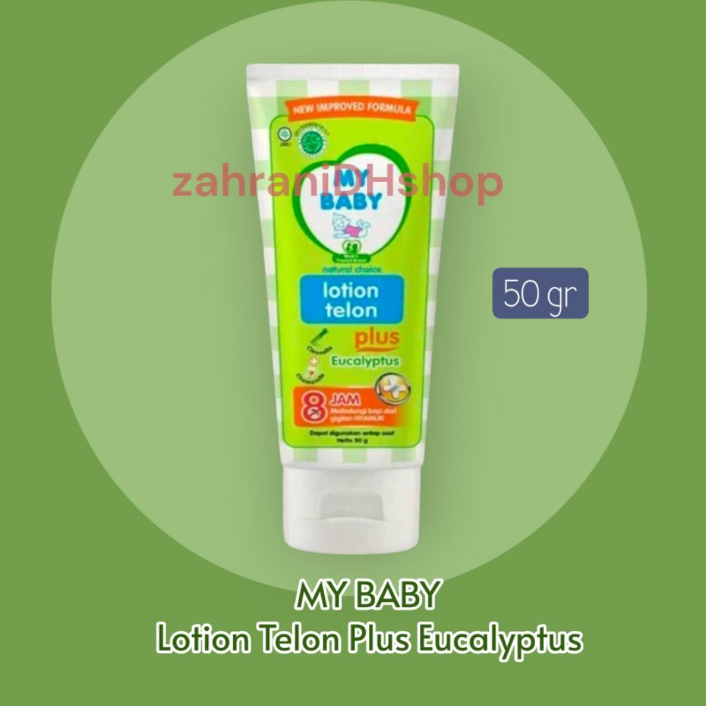 ~zahraniDHshop~ My Baby Lotion Telon Plus Eucalyptus 50G