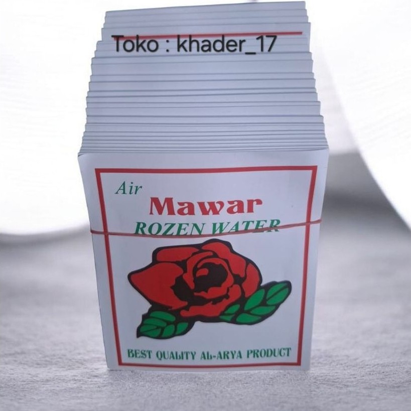 rozen water isi 500 lembar kertas minyak air mawar