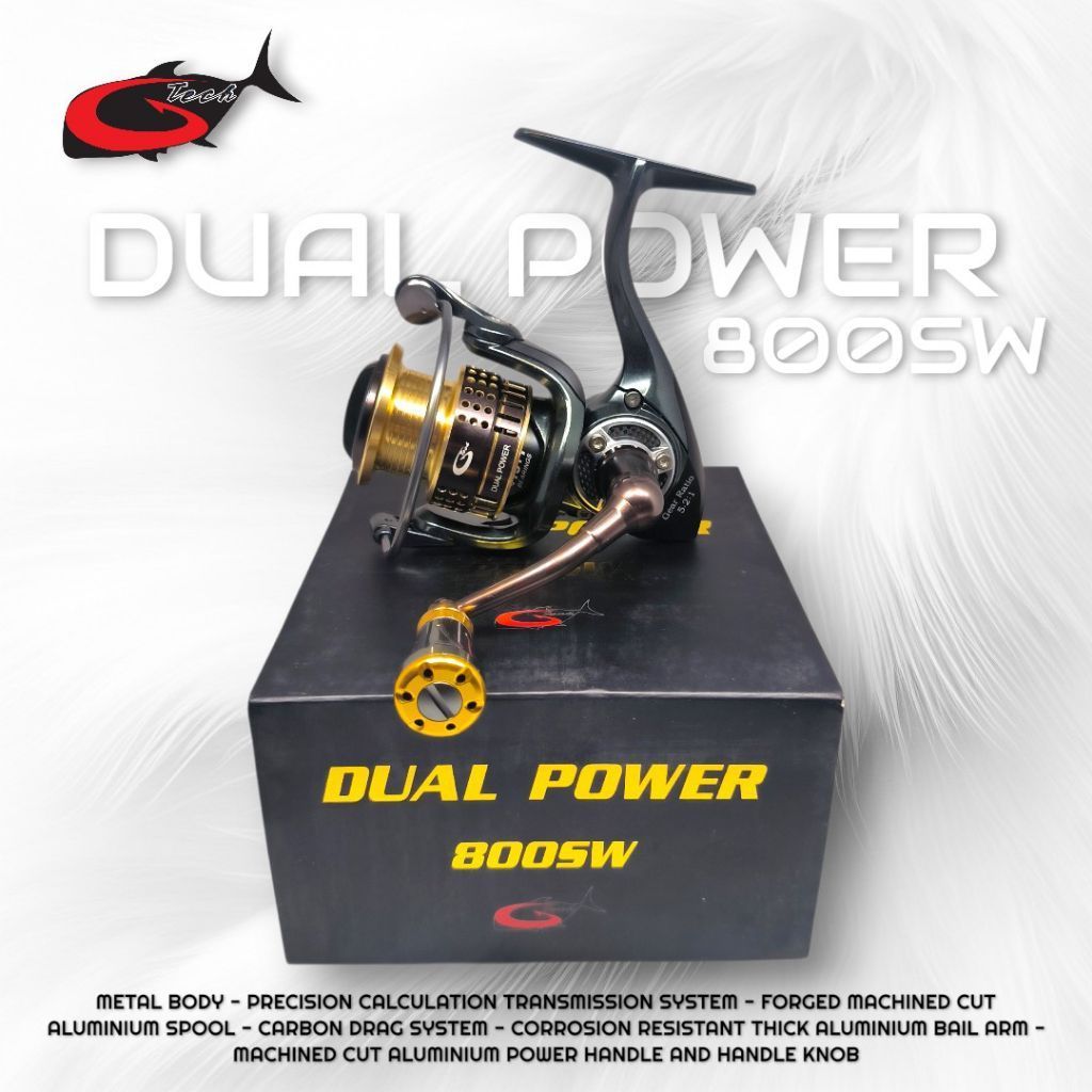 Reel Gtech DUAL POWER 800 SW - Power Handle