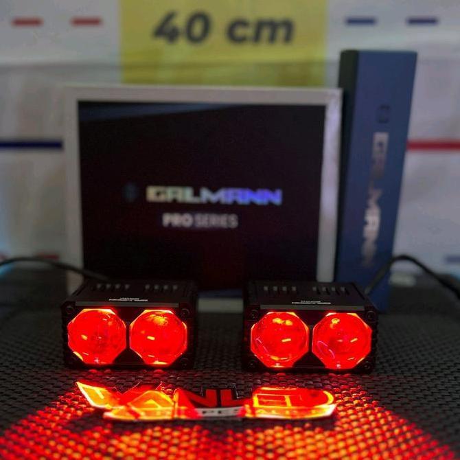 galman pro series mini projie 100 watt premium quality lampu tembak 2 mata universal
