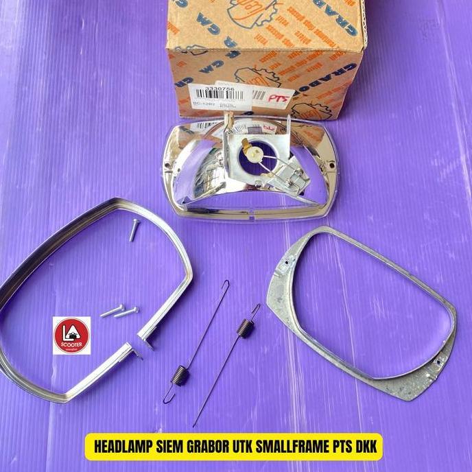 Headlamp Siem Grabor utk Smallframe pts dkk