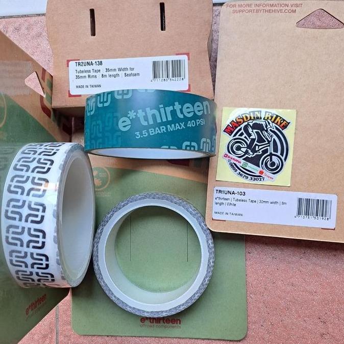 E13 Rims Tape 30mm 35mm Tubeless Lakban Rims Tubles 3cm 3.5cm