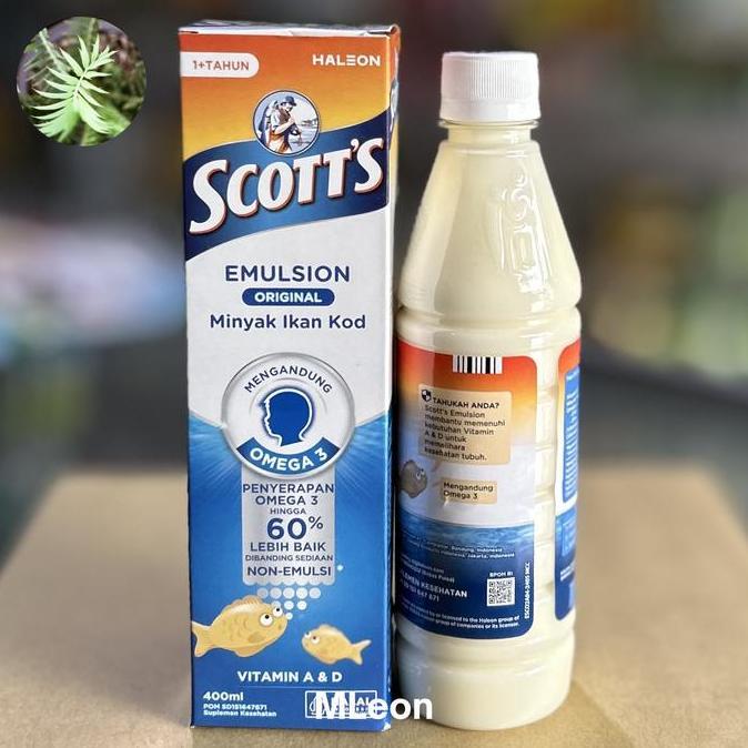 Fitmax- Minyak Ikan Scott Emulsion 400 Ml