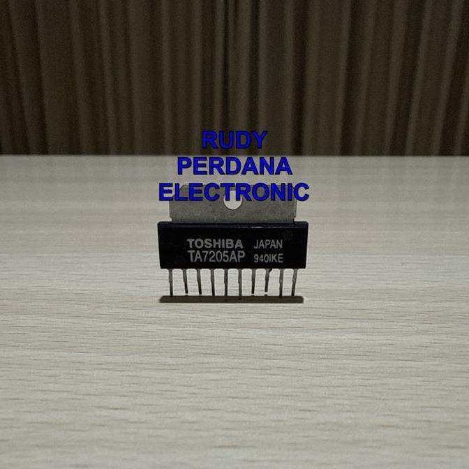 IC TRANSISTOR TA7205AP TA7205 TA 7205 AP 7205AP SE-I ASLI ORIGINAL TOSHIBA JAPAN RPE27