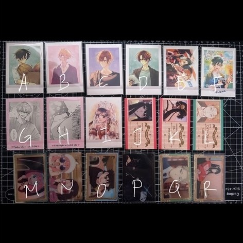 (min pembelian 30rb)manga ouran high school club pashakore spyxfamily wafer card official