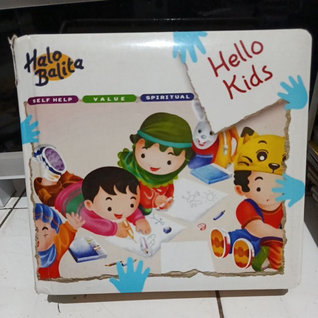 BUKU HALO BALITA - Hello kids besar 49 halaman