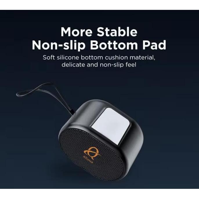 jukawaliman - speaker bluetooth robot musik box portable super bass mini stereo hitam sound miniatur