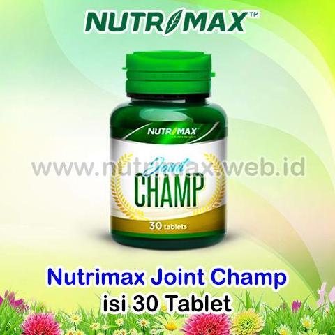 TERBARU NUTRIMAX JOINT CHAMP ISI 30 VITAMIN UNTUK/BUAT SENDI/PERSENDIAN TULANG