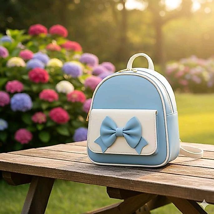 New Era Tas Ransel Wanita/Tas Gendong Anak Sekolah Pita