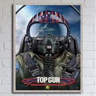 POSTER DINDING PAJANG TOP GUN FBBOOK