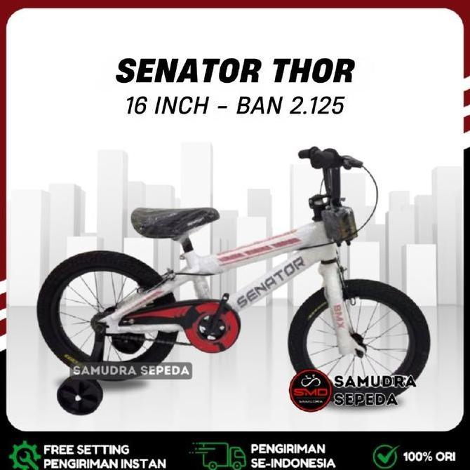 Sepeda Anak BMX 16 Senator Thor Murah BDG