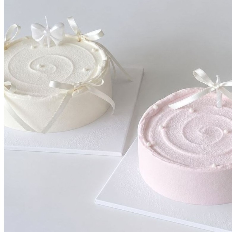 (INSTANT) Minimalist Korean Cake | Birthday Cake | Aesthetic Cake