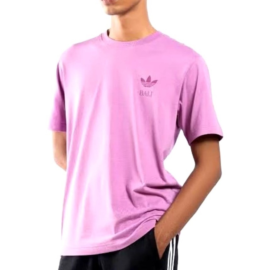 adidas Lifestyle Trefoil Essentials Tee Men Purple IY5477