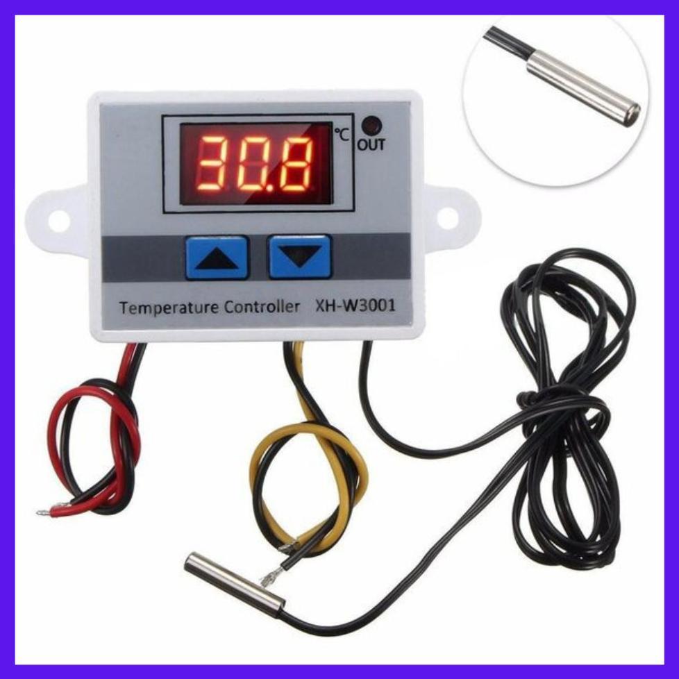 inovasi_tani-Termostat Digital XH-W3001 Pengatur Suhu Panas Alat Penetas Telur 220V-COD GRATIS ONGKI
