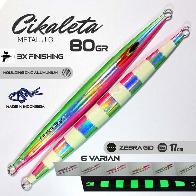 Metal Jig Zamve Cikaleta 80Gr Metal Jig 80Gr Metal Jig 80Gram