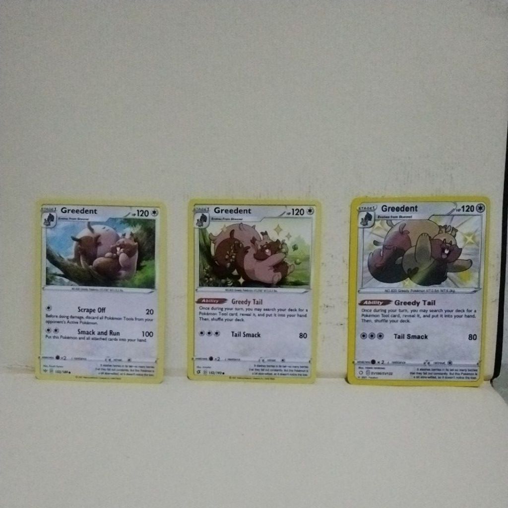 Paket Kartu Pokemon Greedent