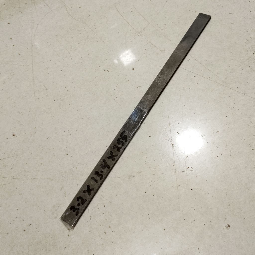Plat Carbide 3×14.2×123.7mm plat Carbide..pahat potong Carbide 3 × 14.2 × 123.7