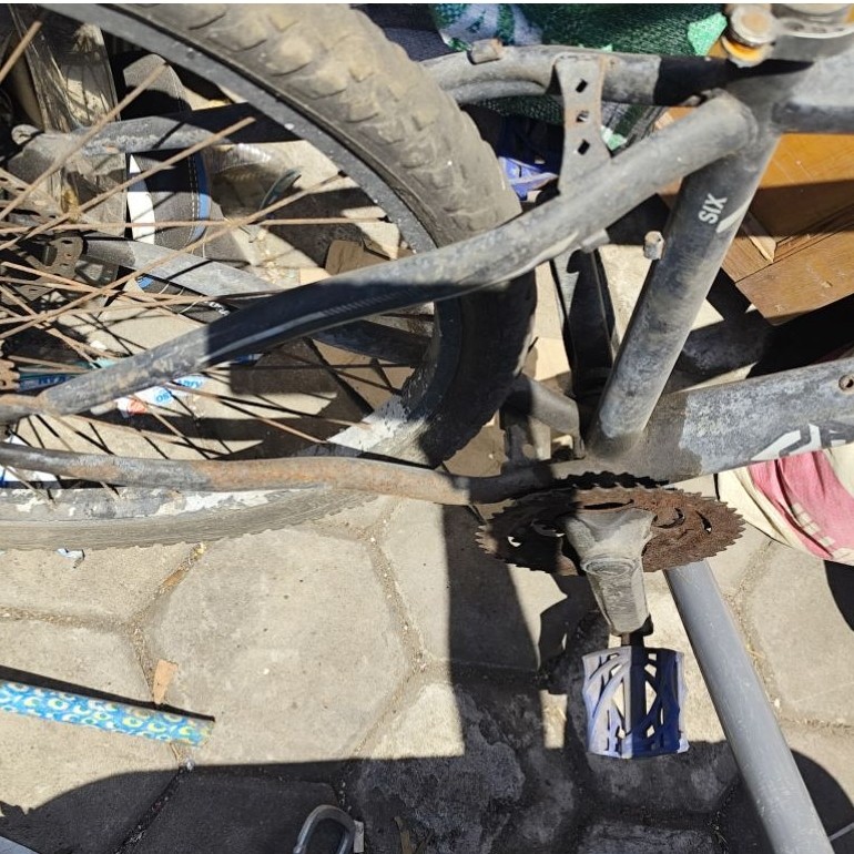 frame Aviator mtb model baru bahan gravel UK 26