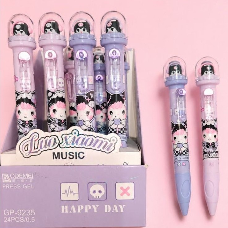 Pulpen pena gel Sanrioo Kuromii aodemei