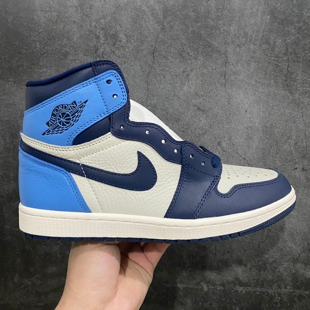Air Jordan 1 High OG Obsidian Blue Kickwho
