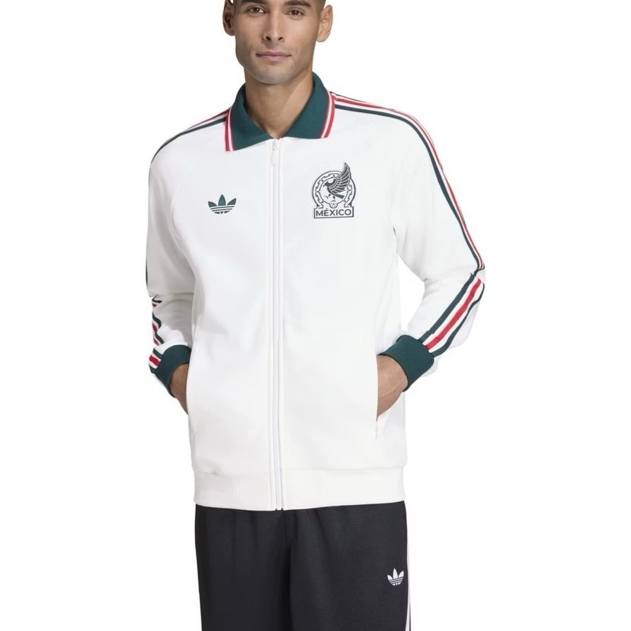 Adidas Mexico 2026 Away Anthem World Cup Tracktop Jacket | Retro | Vintage Edition | Jaket Bola | Au