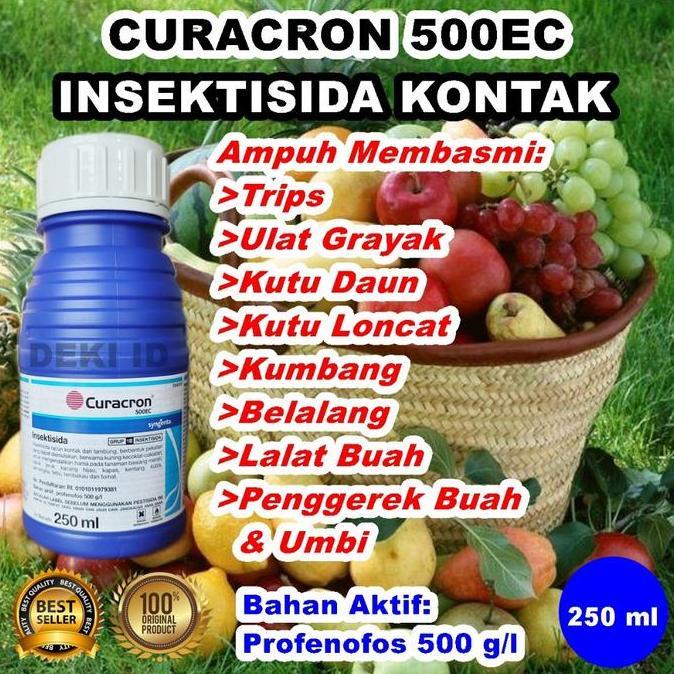 Curacron 500EC 500 ml Insektisida Kontak Pestisida Pembasmi Hama Serangga Tanaman