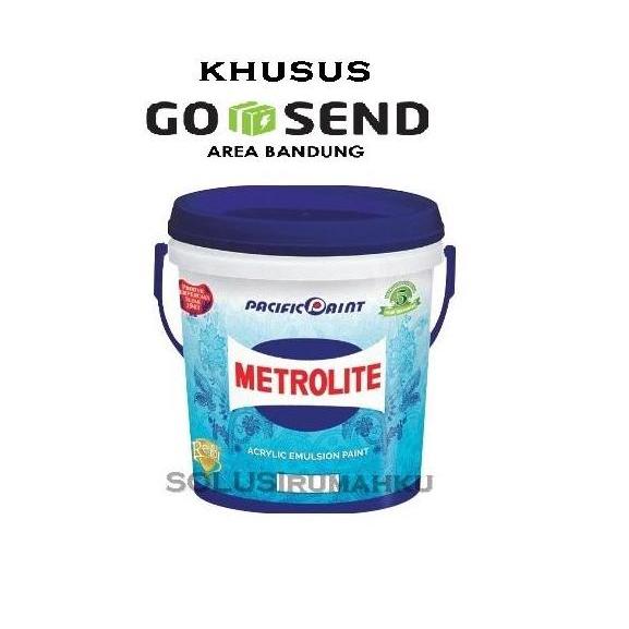 Handal- New- Metrolite Putih 5 Kg Cat Tembok Dinding By Pacific Paints