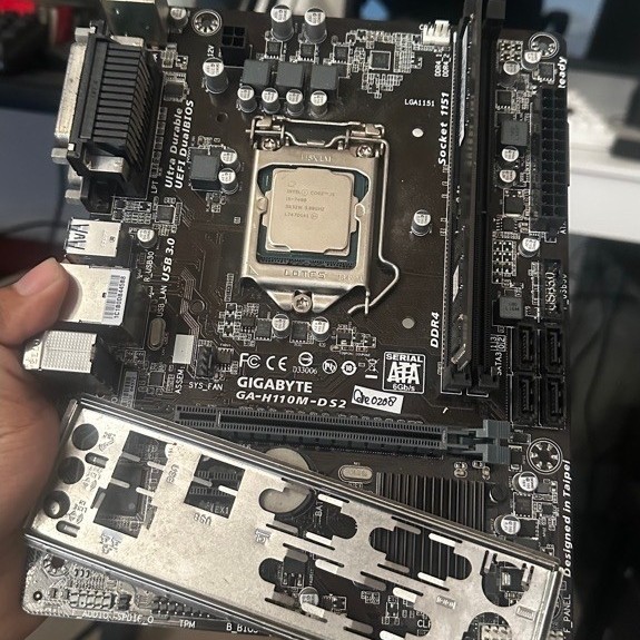 paketan h110m i5 7400 ram ddr4 4gb 2666mhz