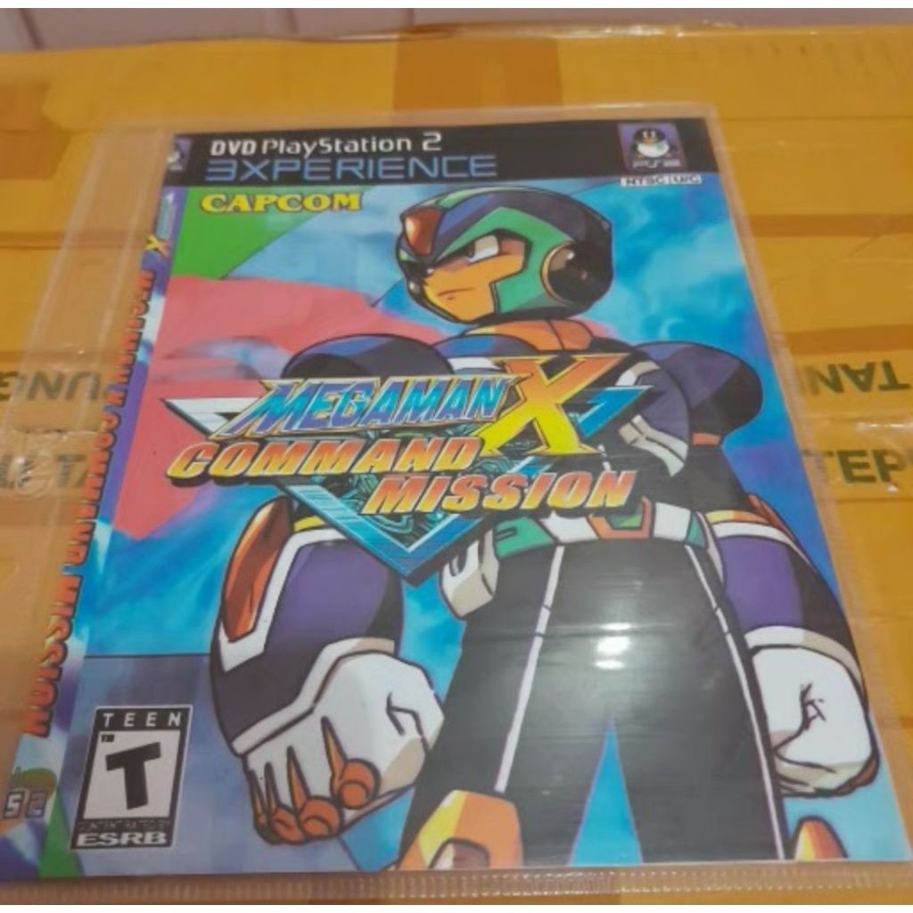 Kaset Ps2 Megaman X Command Mission