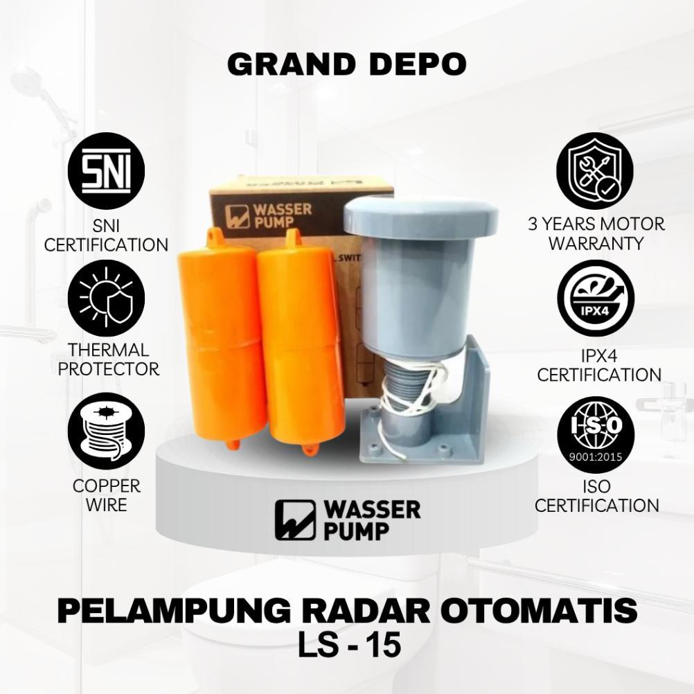 Wasser Pelampung Radar Otomatis LS 15 / Pelampung Radar Otomatis Wasser