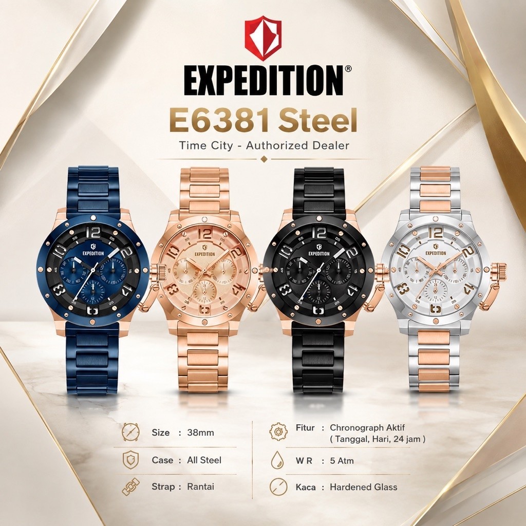 Jam Wanita Expedition E6381 RANTAI 38mm