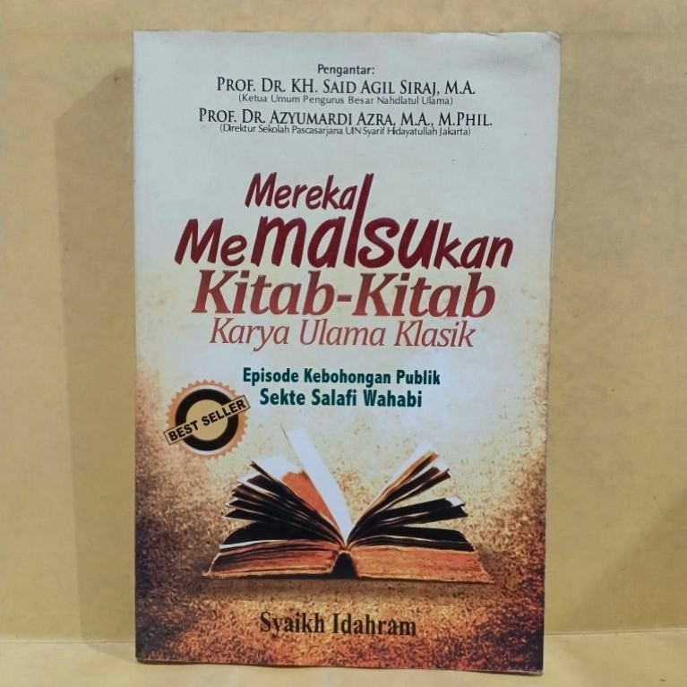 Mereka memalsukan kitab kitab karya ulama klasik