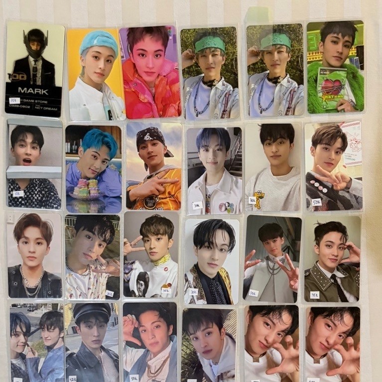 Mark Lee NCT PC Photocard Official Firstfruit Candy Maung Beatbox ISTJ Dreamscape Hello Future Stick