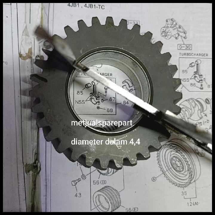 DISKON GIGI IDLE GEAR GIGI PENGHUBUNG TIMING CAMSHAFT NOKEN AS ISUZU ELF NHR 55 NHR 55 