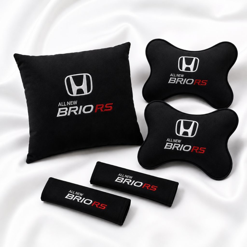 bantal mobil honda brio rs bantal aksesoris interior mobil brio