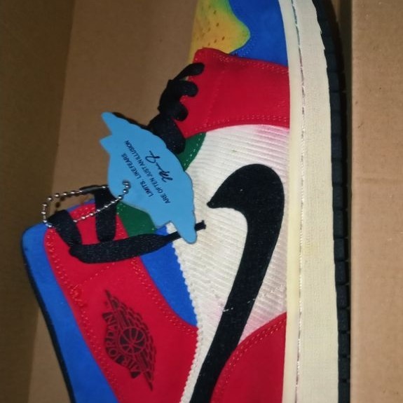 jordan 1 Fearless X blue the great