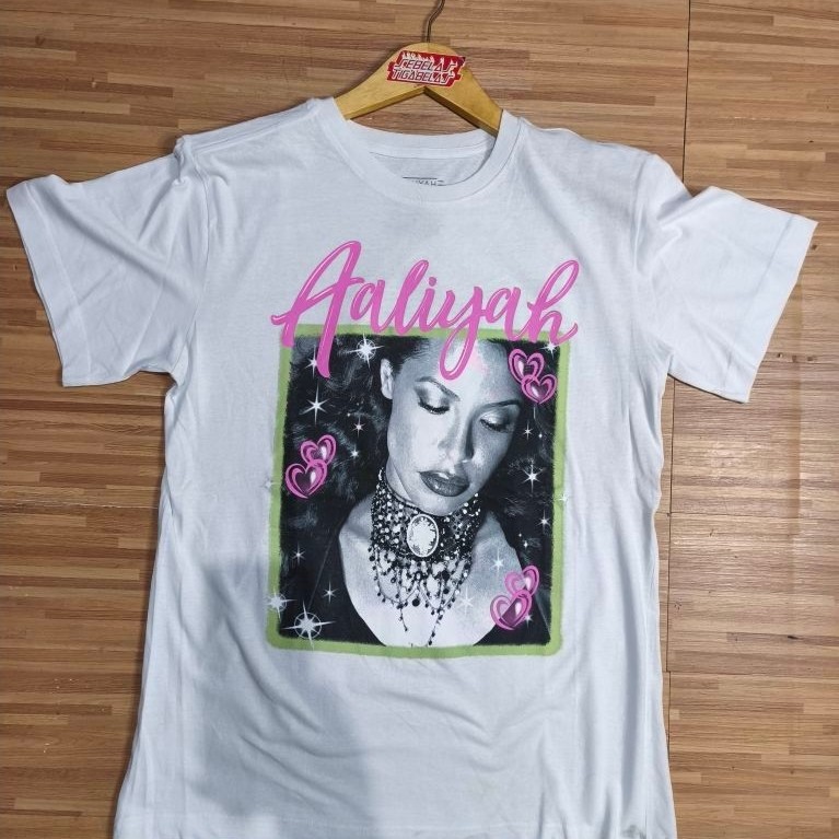 kaos tshirt Aaliyah